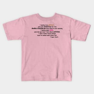 Glitter & Politics Kids T-Shirt